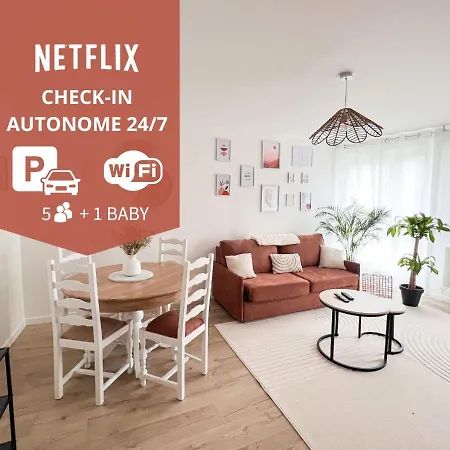 Apartamento Terracotta Aux Portes De Paris - Parking, Metro Le Kremlin-Bicêtre